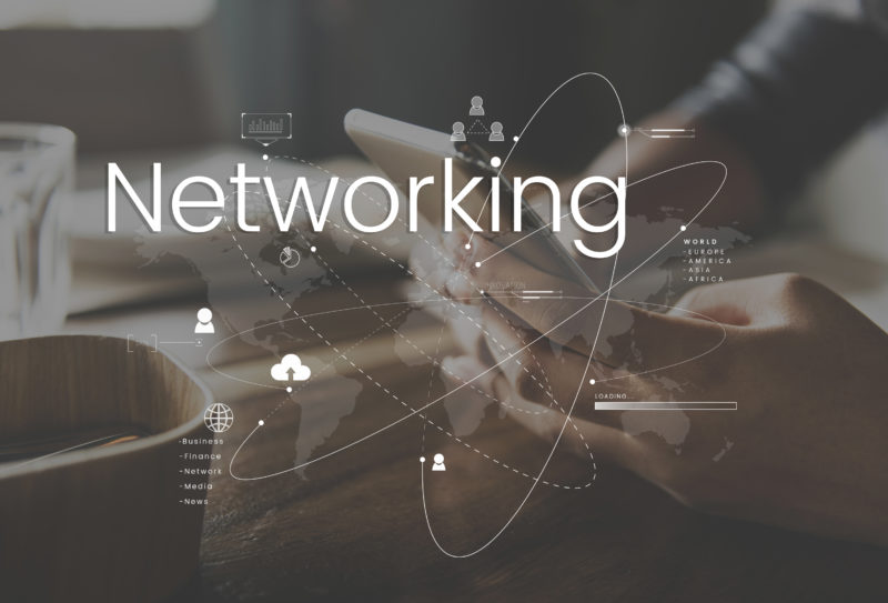 Global Network Online Communication Connection